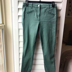Gap Modern Stretch Skinny Crop Pants, Army Green